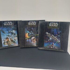VTG Star Wars 550pc Foil Puzzle Trilogy Set New Hope Empire Strikes Return Jedi